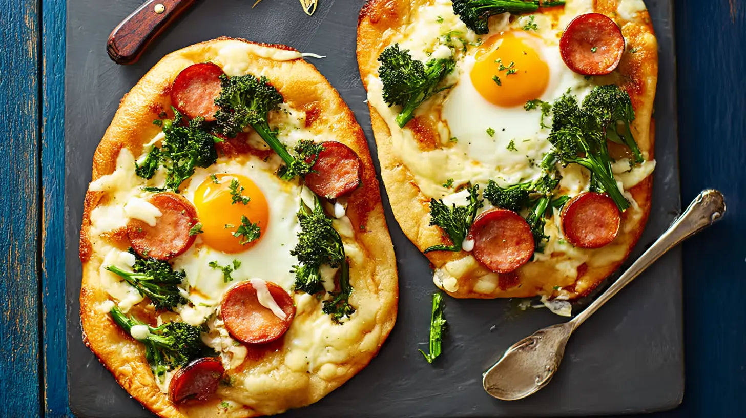 Plated culinary creations featuring eggs, perfect for an evening meal