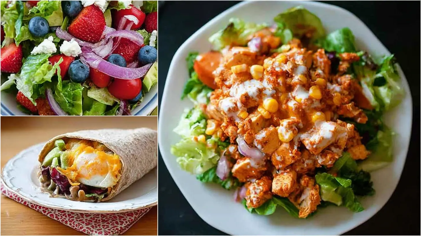 A colorful and easy lunch recipe featuring fresh ingredients.