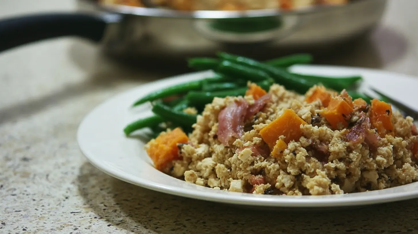 Various easy quick recipes laid out neatly for convenient cooking.