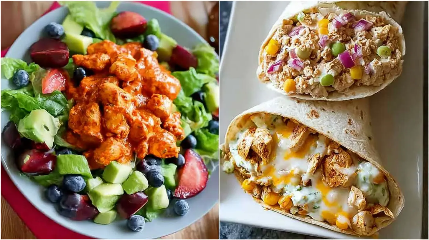 Healthy quick lunch options ready in minutes