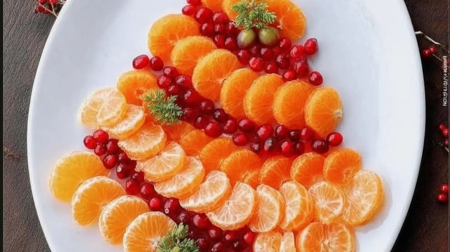 A lavish spread of Xmas food, featuring roast turkey and holiday garnishes.