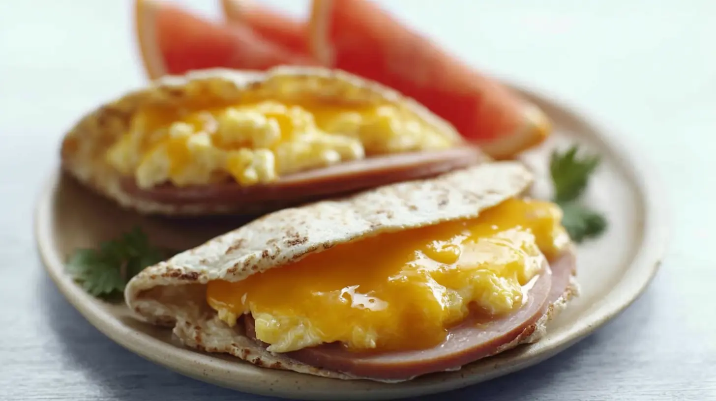 Various quick egg recipes arranged for a simple breakfast.