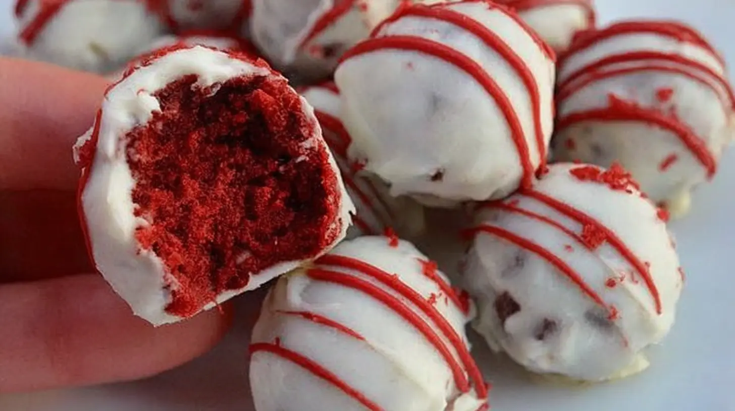 Bite-sized cheesecake truffles arranged artfully, ready to be enjoyed.