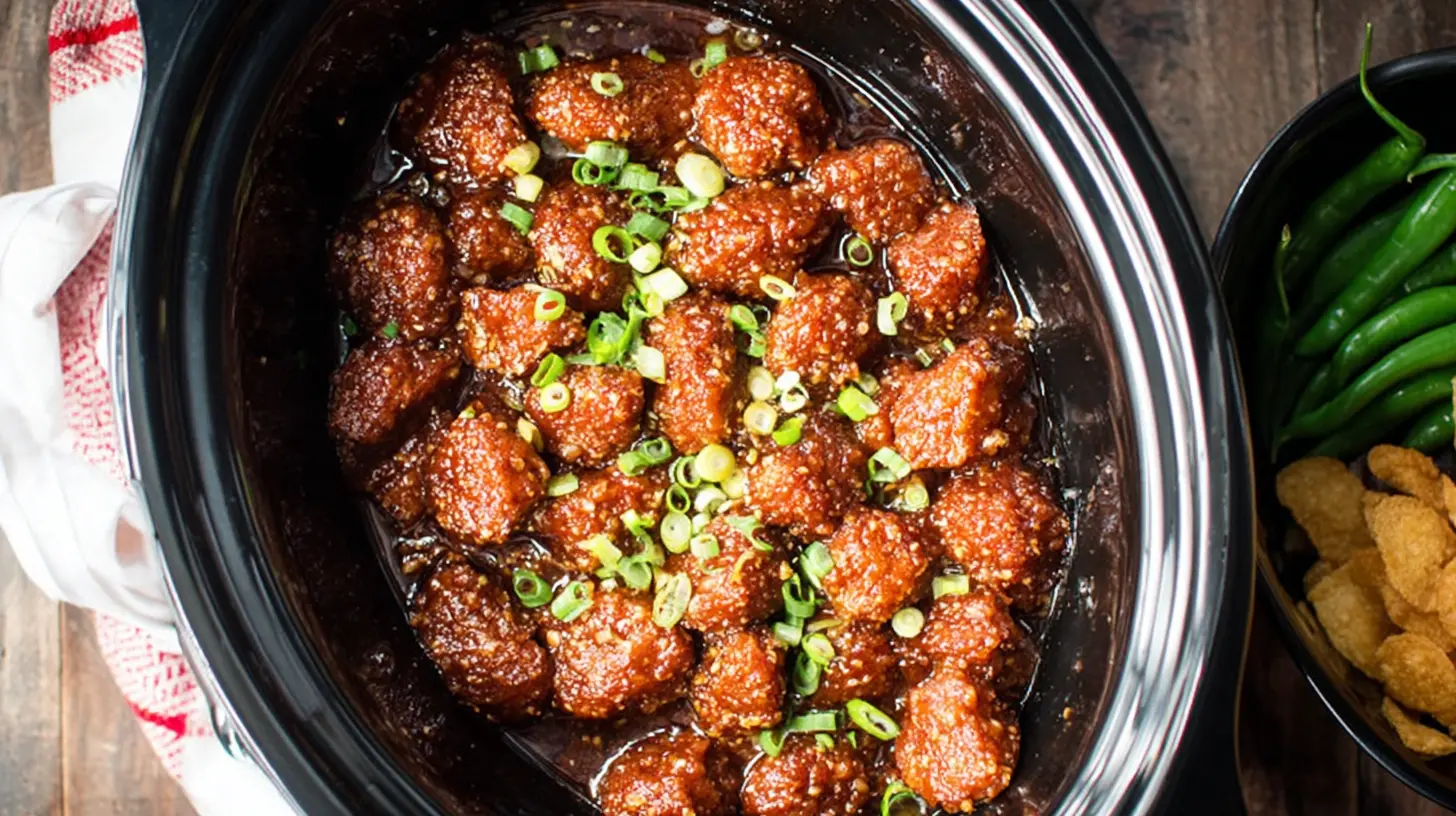 A collection of diverse crockpot appetizer recipes