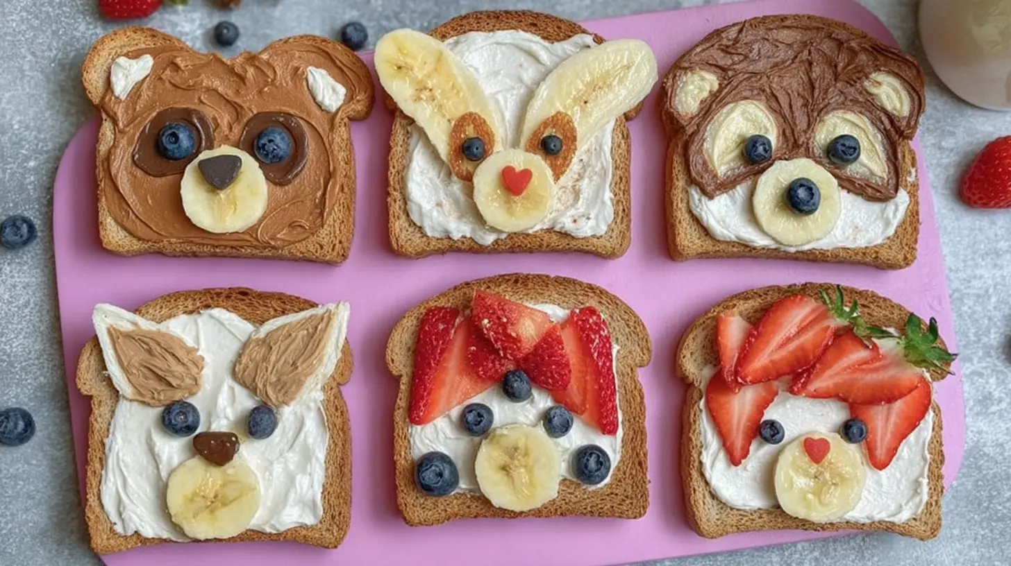 12 healthy breakfast toast ideas explicitly created for both kids and moms.