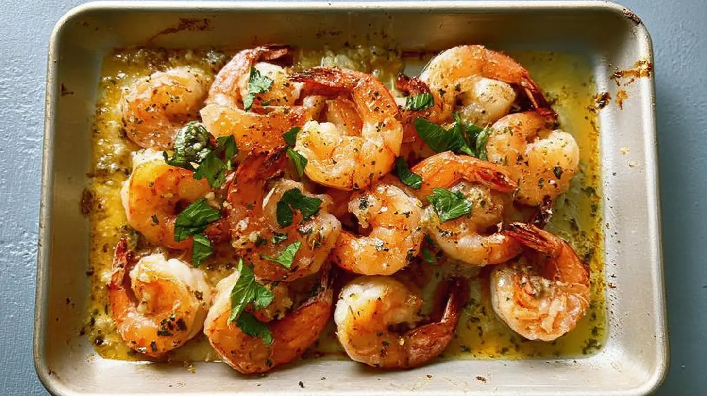 Delicious Lazy Night Shrimp Dinner arranged for a quick meal