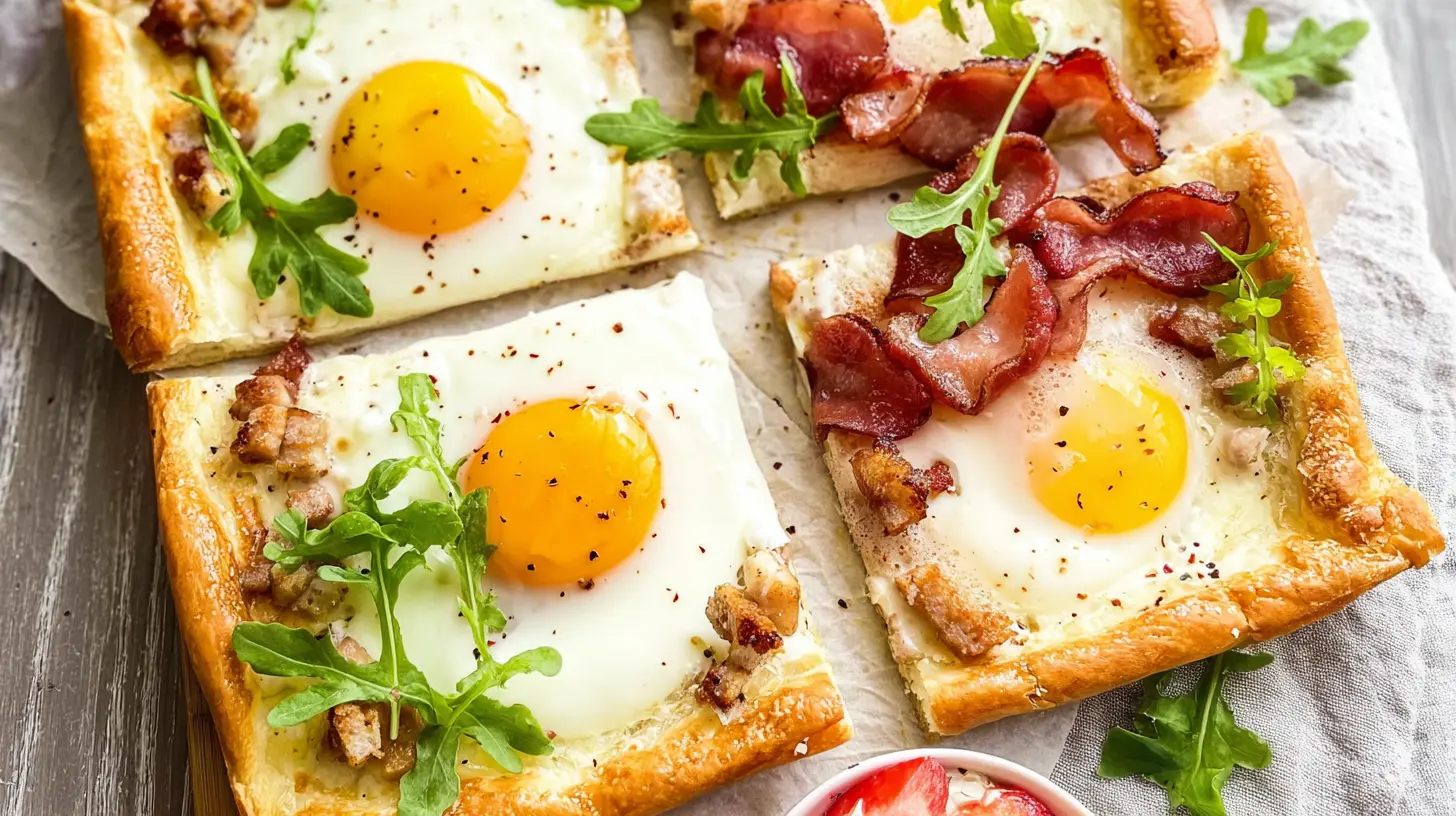 A collection of ingredients and dishes showcasing easy breakfasts you can make daily for a healthy start.